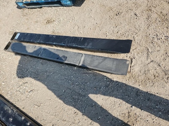 Fork Extensions 6’ to suit Skidsteer - Unused