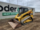 2019 Caterpillar 289D Tracked Skidsteer Loader c/w OROPS, Rubber Tracks, Au
