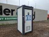 Bastone  Portable Toilets c/w Single Closetools, 4' x 4' x 8' - Unused