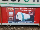 Golden Mount S203012R-300GSM 300gsm PE Dome Storage Shelter, CSA/TUV Snow R