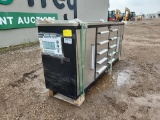 Steelman  7' Work Bench c/w 10 Drawers, 2 Cabinets, Drawer Locks, Anti-Slip