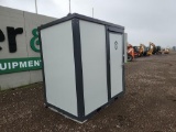 Bastone  110V/220V Portable Toilets c/w Single Closestool and Shower, 7' x