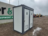 Bastone 110V 110V/220V Portable Toilets c/w Double Closestool - Unused