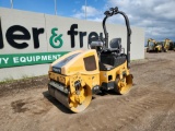 2016 Volvo DD25B Double Drum Vibrating Roller c/w Roll Bar