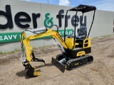 2023 AGROTK QH12 Mini Excavator c/w OROPS, Rubber Tracks, Backfill Blade, A