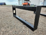 2023 Mower King SSMF Skid Steer Heavy Duty Mounting Frame - Unused