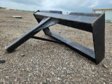 2023 Mower King SSHR Skid Steer Hitch Receiver Frame, 23