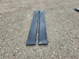 2023 Mower King EX726 6' Forklift Extensions to suit Skidsteer - Unused