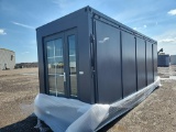 Bastone  19' x 20' Folding Mobile House, 1 Toilet and 1 Shower Inside - Unu