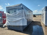 Bastone  19' x 20' Folding Mobile House, 1 Toilet and 1 Shower Inside - Unu