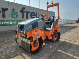 2014 Hamm HD12VV Double Drum Vibrating Roller, Roll Bar