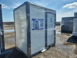 Bastone  110V/220V Portable Toilets c/w Single Closestool and Shower, 7' x