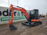 2023 Kubota KX060-5 Excavator c/w Cab, 16