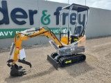 2023 Miva VA13 Mini Excavator, OROPS, Rubber Tracks, 16