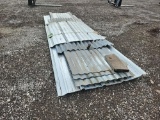 Bundle of Used Corrugated Metal, Assorted Sizes, Total 11 pieces