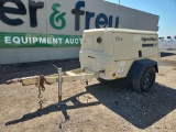 2002 Ingersoll Rand P185WJD Towable Air Compressor, Bumper Pull, Diesel Eng