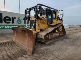2015 Caterpillar D6T XW Crawler Dozer c/w Cab, 6 Way PAT Blade, Sweeps, A/C