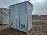 Portable Bathroom c/w Double Closestools  7'x 4'x 8' - Unused