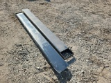 Fork Extensions 6’ to suit Skidsteer - Unused