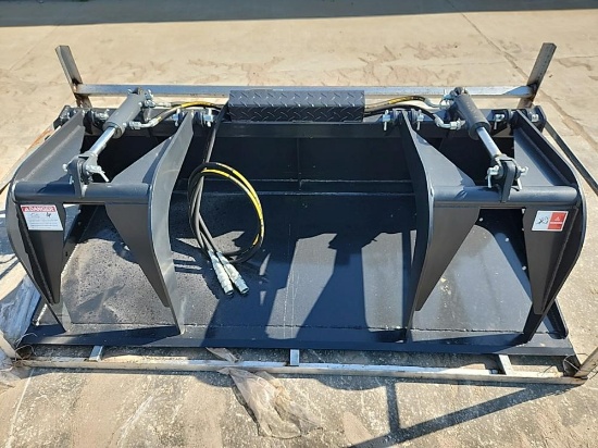 2023 JCT  Rock Grapple Bucket to suit Skidsteer - Unused
