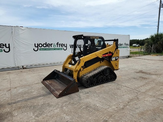 2018 Caterpillar 257D Tracked Skidsteer Loader c/w OROPS, Joystick Controls