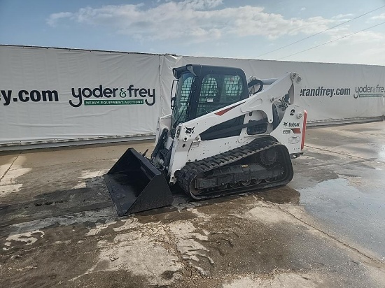 2021 Bobcat T770 Tracked Skidsteer Loader c/w Cab, A/C, Joystick Controls,