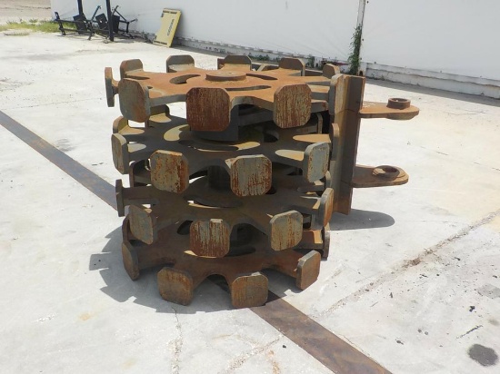 2017 Werk-Brau  WBC236-2 36" Wheel Compactor 3" Pin to suit Excavator