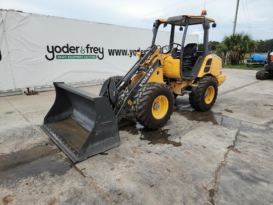2020 Volvo L20H Wheeled Loader c/w OROPS, QC, Bucket (1,493 Hours)