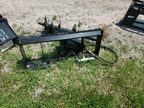 AGROTK  Auger to suit Skidsteer - Unused