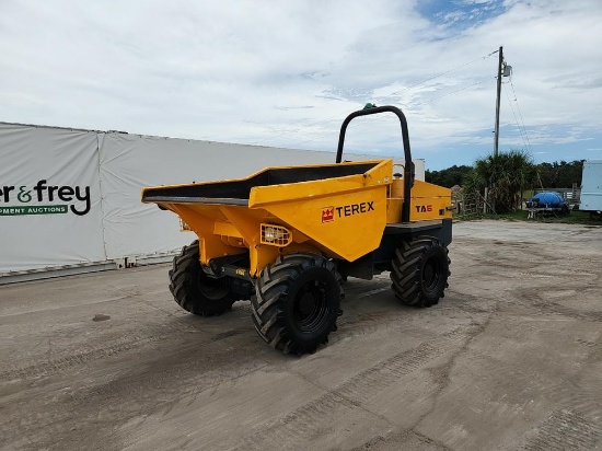 2016 Terex TA6 6 Ton Dumper c/w Roll Bar