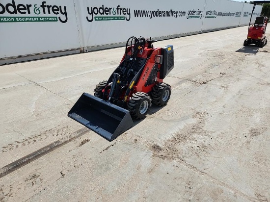 2023 EGN 323W Stand On Skidsteer Wheeled Loader, Electric Start, Open Opera