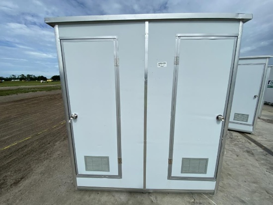 2023 HOS HSM2 Portable Toilet c/w Double Toilet, Sink - Unused