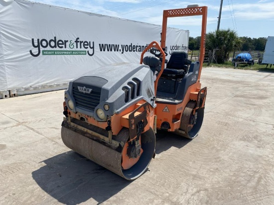 2007 Hamm HD12 Double Drum Vibrating Roller, Roll Bar