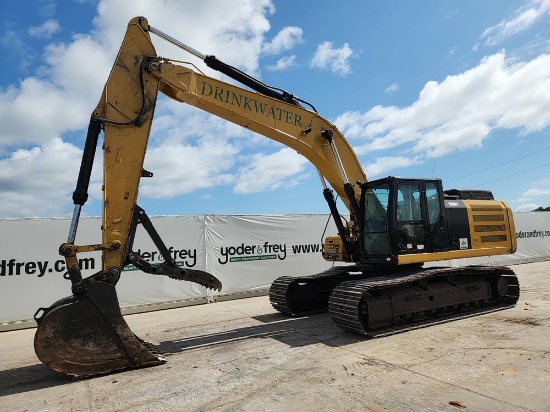 2016 Caterpillar 336FL Hydraulic Excavator c/w Cab, A/C, 34" TBG, Bucket, T