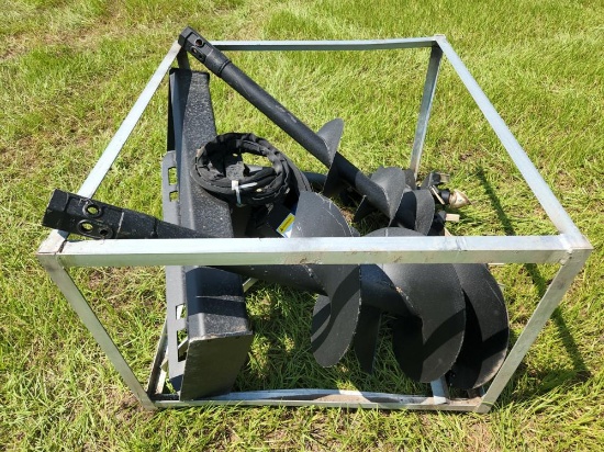 Greatbear Auger c/w Three Bits, Digging Hole Diameters 200-450mm , Operatin