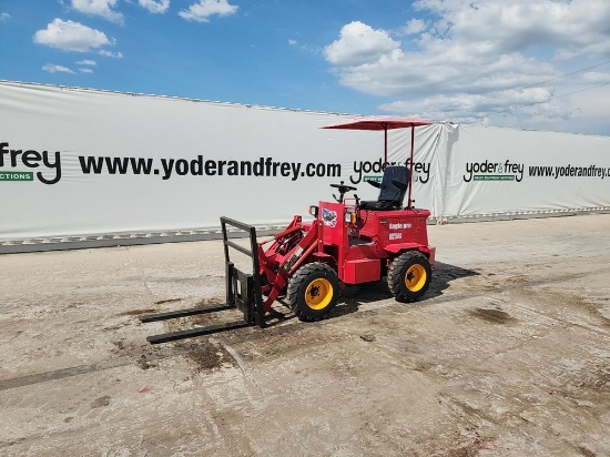 2023 Eagle Pro HT500 Compact Wheeled Loader c/w OROPS, Bucket, Forks, Ducar