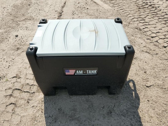 2023 AM-Tank 58 Gallon Poly Diesel Fuel Tank & 12V Electric Pump - Unused