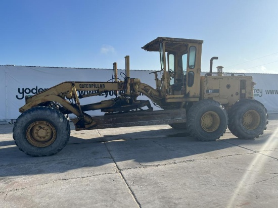 Caterpillar 12G Motor Grader c/w OROPS, Moldboard, (Engine Issue)
