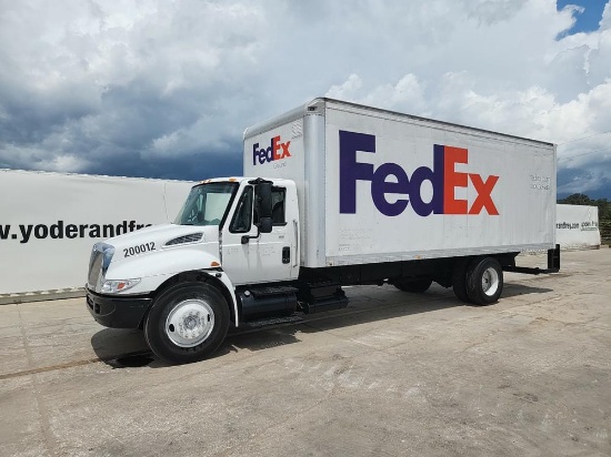 2003 International 4300 SBA 4x2 Box Truck c/w 7.6L L6 Diesel Engine, 25' bo