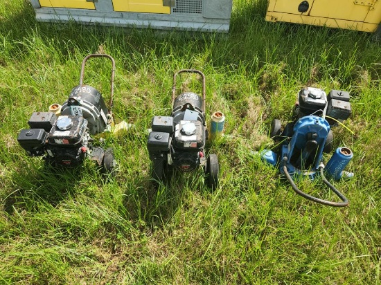 Water Pump 2 Wacker Neuson, 1 Honda (3 of)