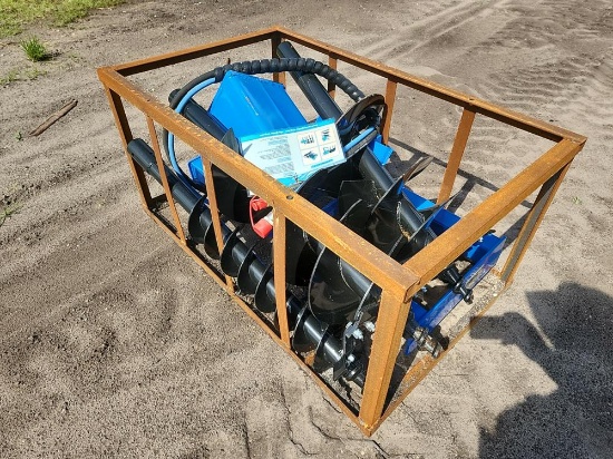 SSECAG-Y Auger to suit Skidsteer - Unused