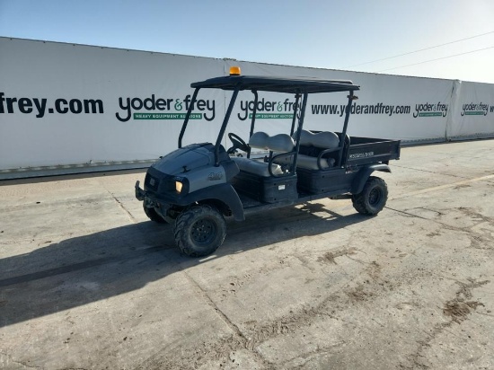 2018 Club Car CARRYALL 1700D 4x4 UTV, 4 Seater, Diesel