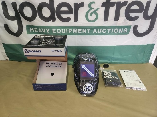 Kobalt Welding Helmet Fixed Shade - Unused