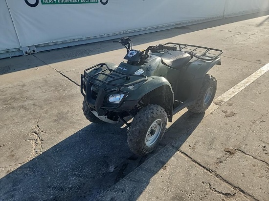 2009 Honda Recon 250 TRX250TM ATV c/w Honda Engine (No Title, Non Runner)