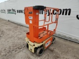 2018 JLG 1230ES Vertical Mast Lift, 12' Max Lift Ht, 500lb Max Lift Wt Cap