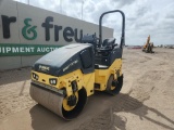 2016 Bomag BW120 AD-5 Double Drum Vibrating Roller, Roll Bar, 47