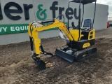 2023 AGT  QH12 Mini Excavator c/w OROPS, Rubber Tracks, Backfill Blade, Aux