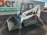 2016 Bobcat T650 Tracked Skidsteer Loader c/w OROPS, Aux Hydraulics, Bucket