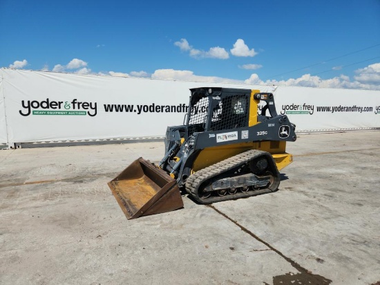2021 John Deere 325G Tracked Skidsteer Loader c/w OROPS, Joystick Controls,