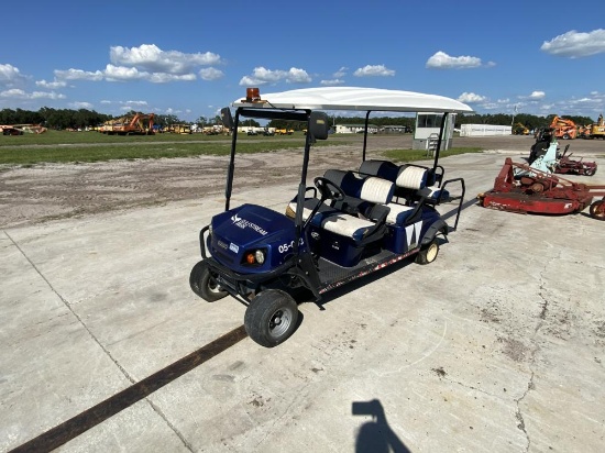 Ez-Go  6 Seater Golf Cart c/w Fold Out Bed (Non-Runner)